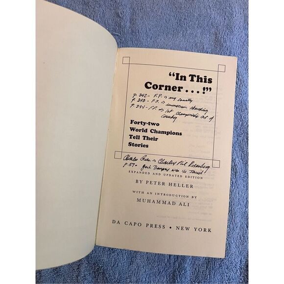 In This Corner Book - Picture 5 of 6